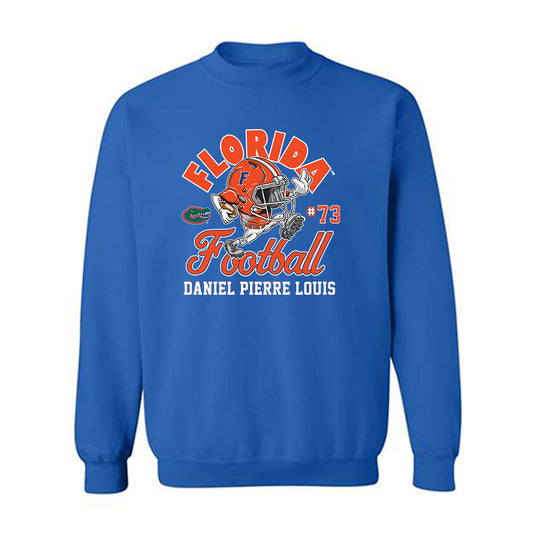 Florida - NCAA Football : Daniel Pierre Louis - Fashion Shersey Crewneck Sweatshirt-0