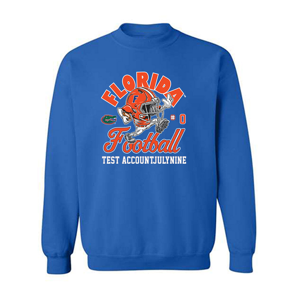 Florida - NCAA Football : Test AccountJulyNine - Fashion Shersey Crewneck Sweatshirt-0