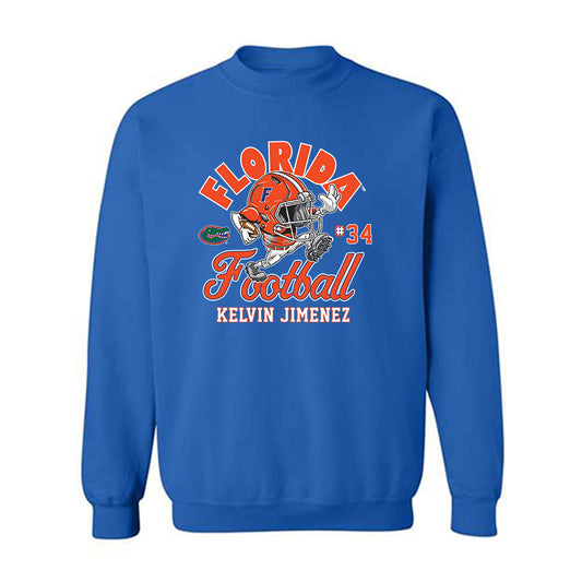 Florida - NCAA Football : Kelvin Jimenez - Fashion Shersey Crewneck Sweatshirt
