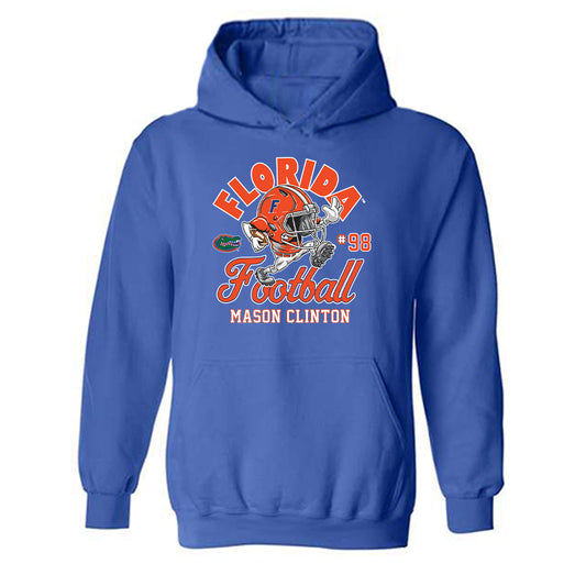 Florida - NCAA Football : Mason Clinton - Fashion Shersey Hooded Sweatshirt-0