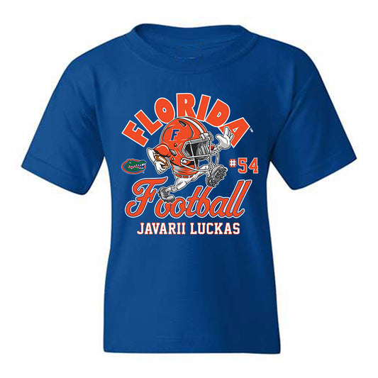 Florida - NCAA Football : Javarii Luckas - Fashion Shersey Youth T-Shirt-0