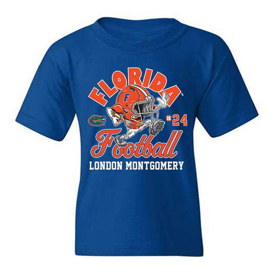 Florida - NCAA Football : London Montgomery - Fashion Shersey Youth T-Shirt-0