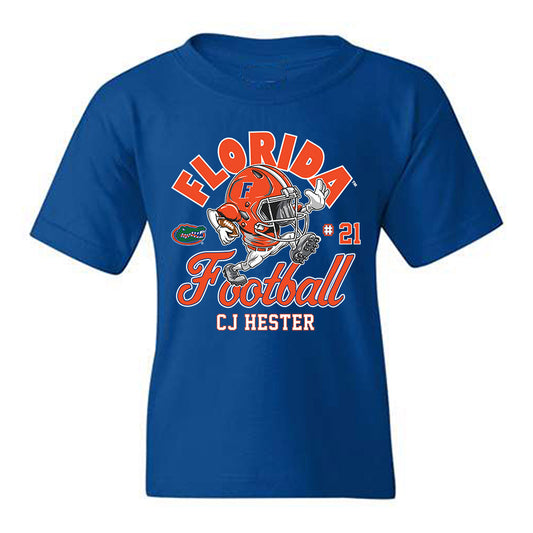 Florida - NCAA Football : CJ Hester - Fashion Shersey Youth T-Shirt-0