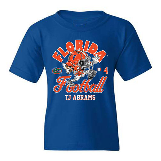 Florida - NCAA Football : TJ Abrams - Youth T-Shirt Fashion Shersey