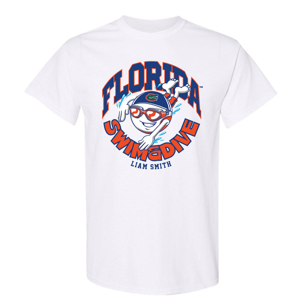 Florida - NCAA Men's Swimming & Diving : Liam Smith - Fashion Shersey T-Shirt-0