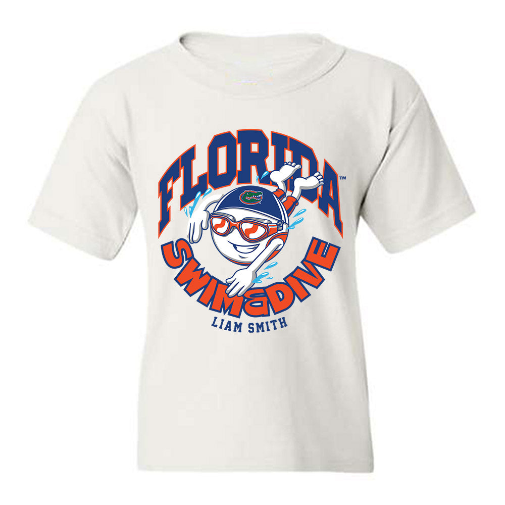 Florida - NCAA Men's Swimming & Diving : Liam Smith - Fashion Shersey Youth T-Shirt-0