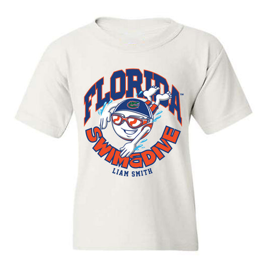 Florida - NCAA Men's Swimming & Diving : Liam Smith - Fashion Shersey Youth T-Shirt-0