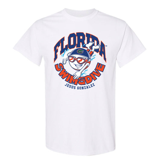 Florida - NCAA Men's Swimming & Diving : Jesus Gonzalez - Fashion Shersey T-Shirt-0