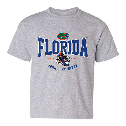 Florida - NCAA Men's Track & Field : John Luke Witte - Fashion Shersey Youth T-Shirt-0