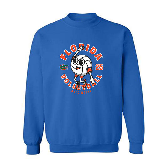 Florida - NCAA Women's Volleyball : Alec Rothe - Fashion Shersey Crewneck Sweatshirt-0