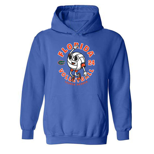 Florida - NCAA Women's Volleyball : Lauren Harden - Fashion Shersey Hooded Sweatshirt
