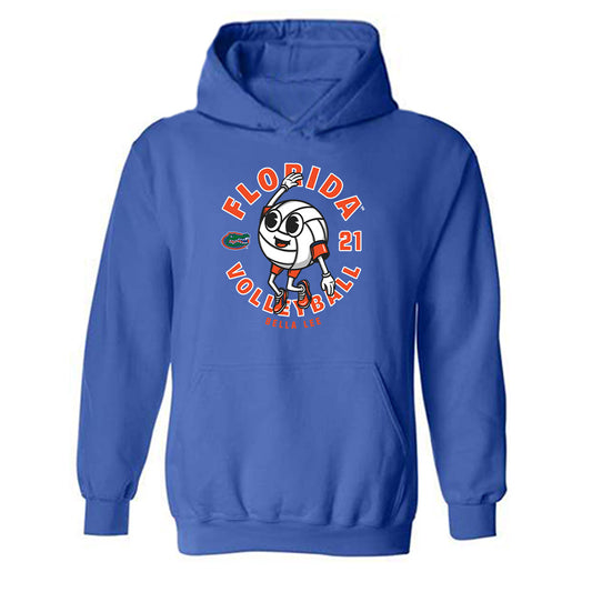 Florida - NCAA Women's Volleyball : Bella Lee - Fashion Shersey Hooded Sweatshirt