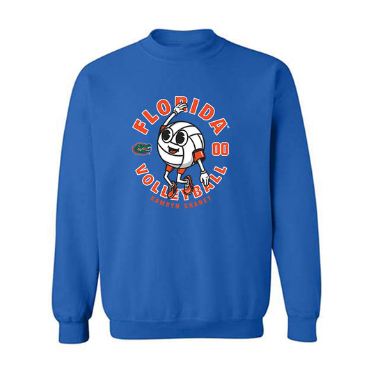 Florida - NCAA Women's Volleyball : Kamryn Chaney - Fashion Shersey Crewneck Sweatshirt-0
