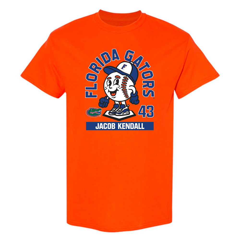 Florida - NCAA Baseball : Jacob Kendall - Fashion Shersey T-Shirt-0