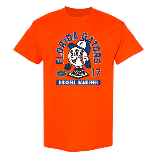 Florida - NCAA Baseball : Russell Sandefer - Fashion Shersey T-Shirt-0