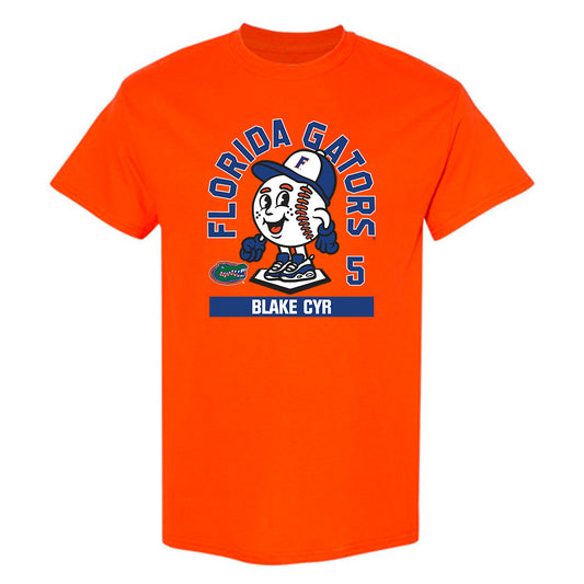 Florida - NCAA Baseball : Blake Cyr - Fashion Shersey T-Shirt-0