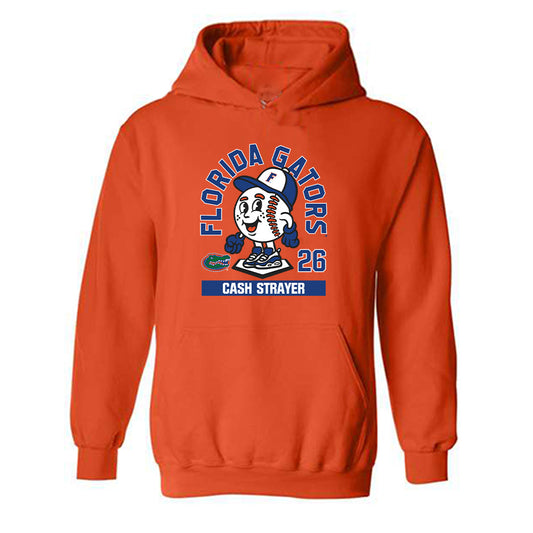 Florida - NCAA Baseball : Cash Strayer - Fashion Shersey Hooded Sweatshirt-0