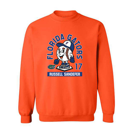 Florida - NCAA Baseball : Russell Sandefer - Fashion Shersey Crewneck Sweatshirt-0