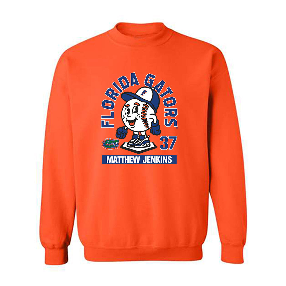 Florida - NCAA Baseball : Matthew Jenkins - Fashion Shersey Crewneck Sweatshirt