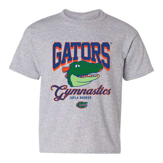 Florida - NCAA Women's Gymnastics : Jayla Booker - Fashion Shersey Youth T-Shirt-0