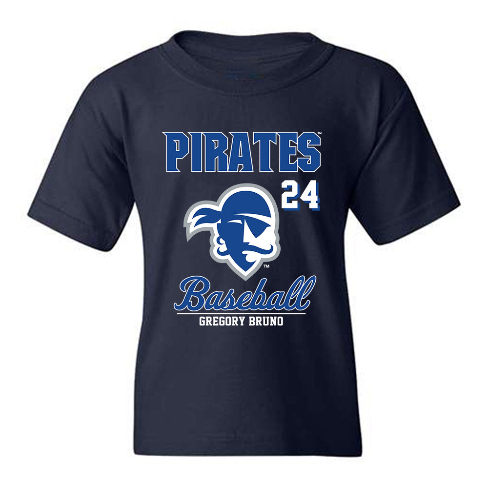 Seton Hall - NCAA Baseball : Gregory Bruno - Fashion Shersey Youth T-Shirt-0
