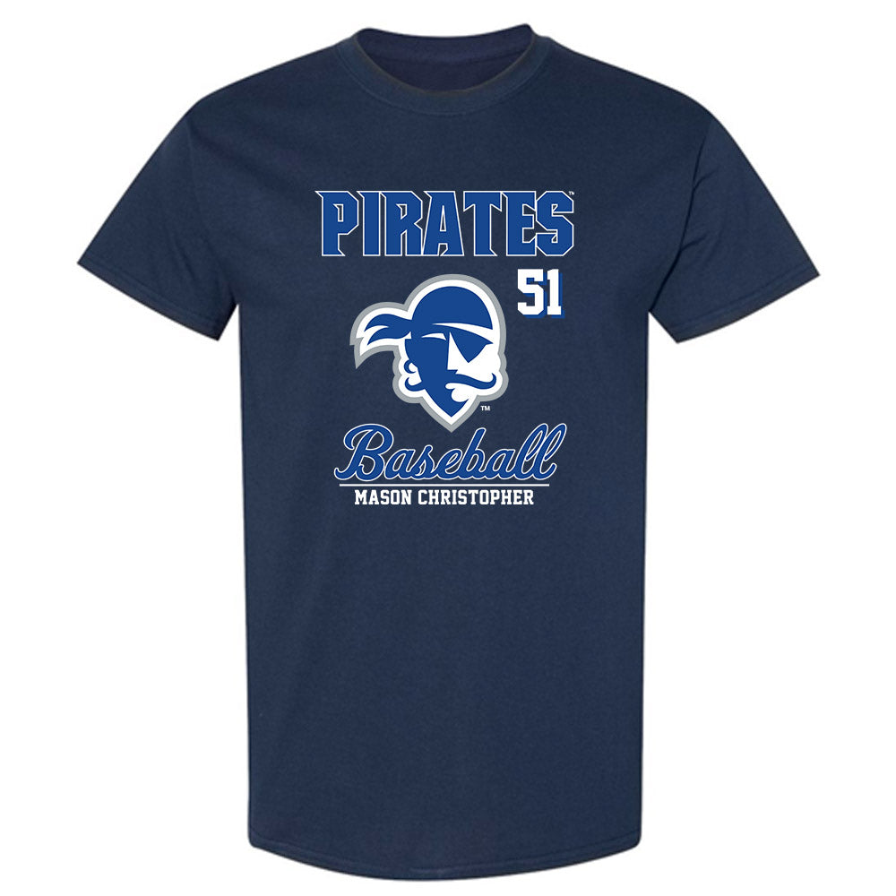 Seton Hall - NCAA Baseball : Mason Christopher - Fashion Shersey T-Shirt-0