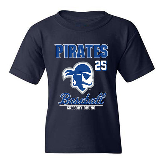 Seton Hall - NCAA Baseball : Gregory Bruno - Fashion Shersey Youth T-Shirt-0