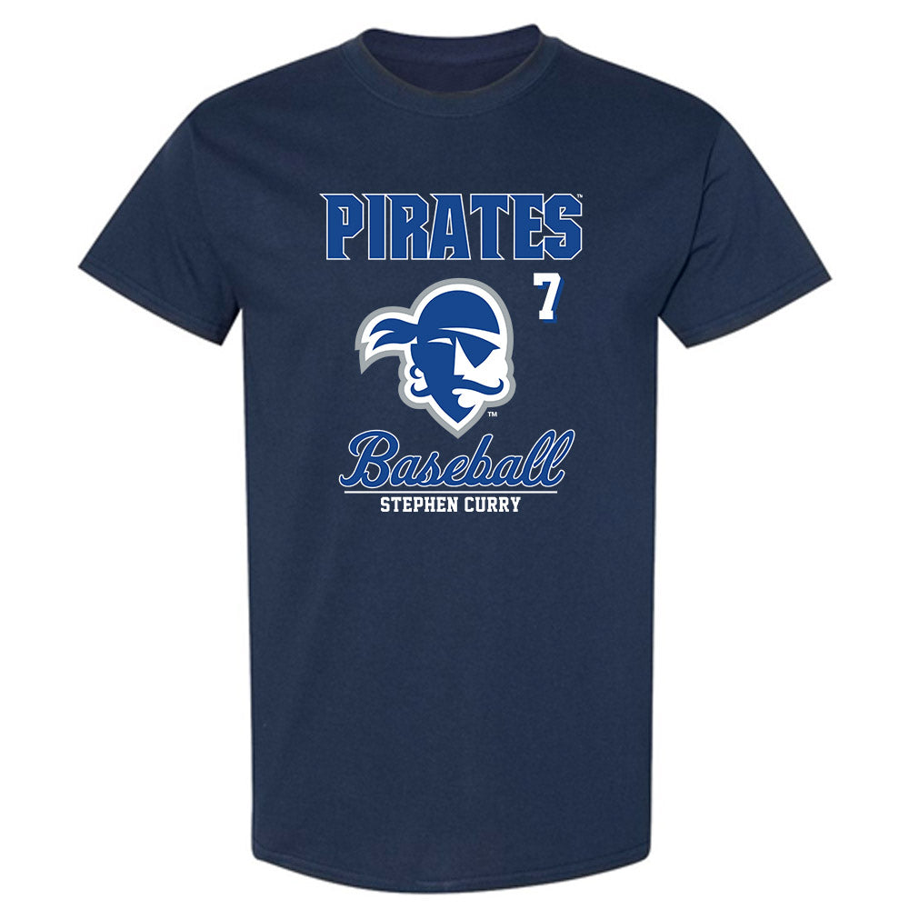 Seton Hall - NCAA Baseball : Stephen Curry - Fashion Shersey T-Shirt-0