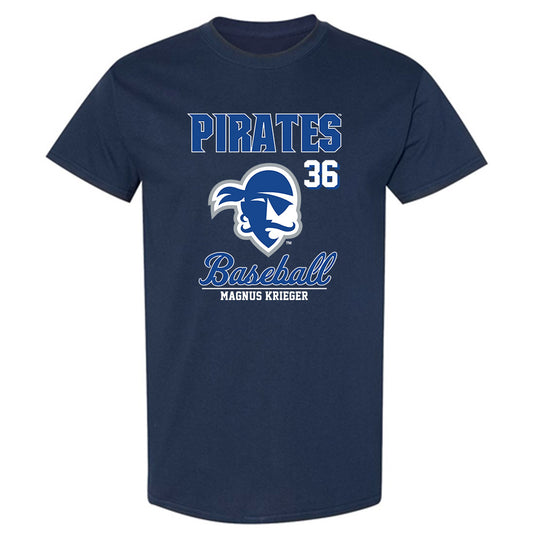 Seton Hall - NCAA Baseball : Magnus Krieger - Fashion Shersey T-Shirt-0