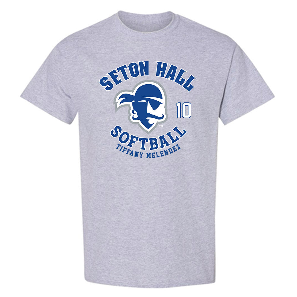 Seton Hall - NCAA Softball : Tiffany Melendez - Fashion Shersey T-Shirt-0