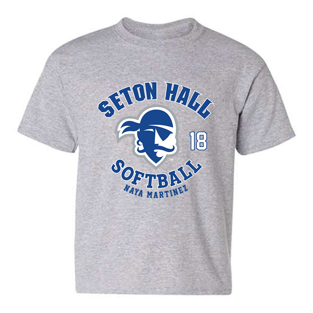 Seton Hall - NCAA Softball : Naya Martinez - Fashion Shersey Youth T-Shirt-0