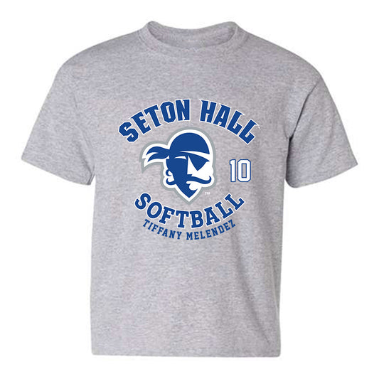 Seton Hall - NCAA Softball : Tiffany Melendez - Fashion Shersey Youth T-Shirt-0