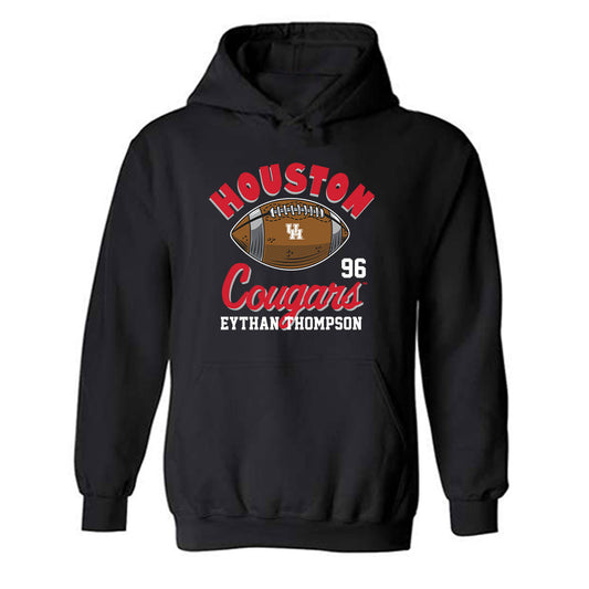 Houston - NCAA Football : Eythan Thompson - Fashion Shersey Hooded Sweatshirt-0