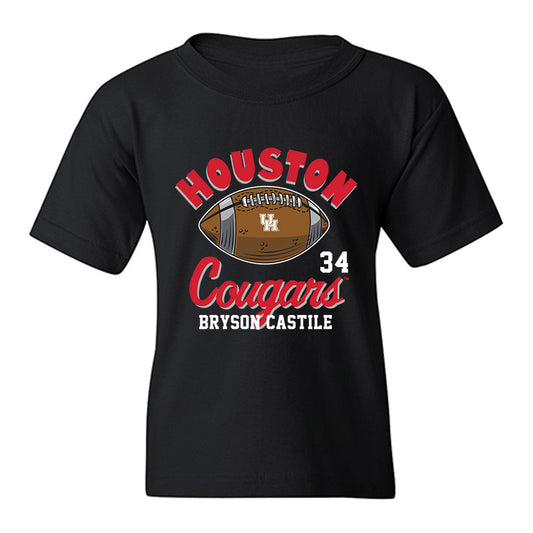Houston - NCAA Football : Bryson Castile - Fashion Shersey Youth T-Shirt-0