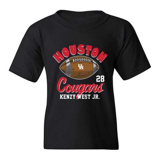 Houston - NCAA Football : Kenzy West Jr. - Fashion Shersey Youth T-Shirt-0