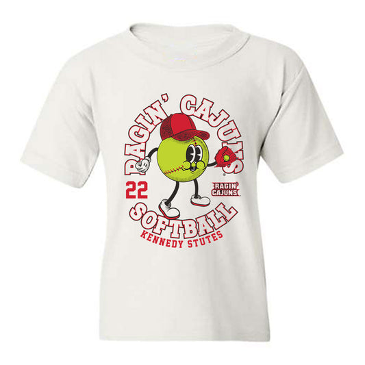 Louisiana - NCAA Softball : Kennedy Stutes - Fashion Shersey Youth T-Shirt-0