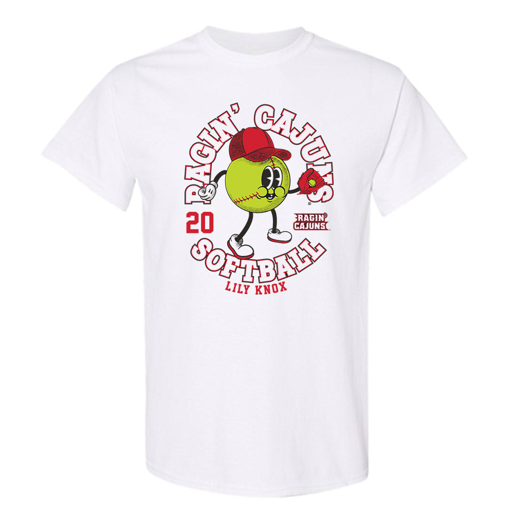 Louisiana - NCAA Softball : Lily Knox - Fashion Shersey T-Shirt-0