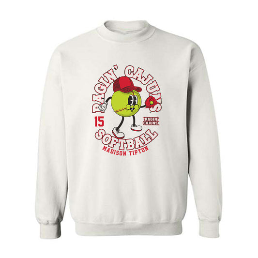Louisiana - NCAA Softball : Madison Tipton - Fashion Shersey Crewneck Sweatshirt-0