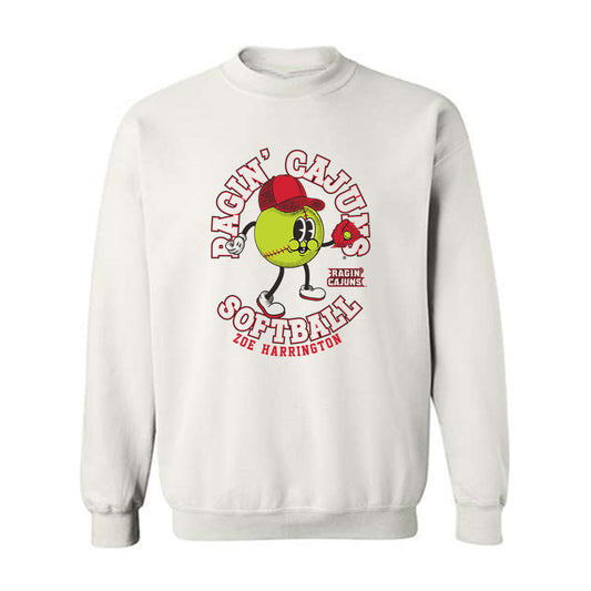 Louisiana - NCAA Softball : Zoe' Harrington - Fashion Shersey Crewneck Sweatshirt-0