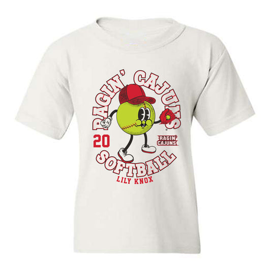 Louisiana - NCAA Softball : Lily Knox - Fashion Shersey Youth T-Shirt-0
