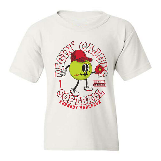 Louisiana - NCAA Softball : Kennedy Marceaux - Fashion Shersey Youth T-Shirt-0