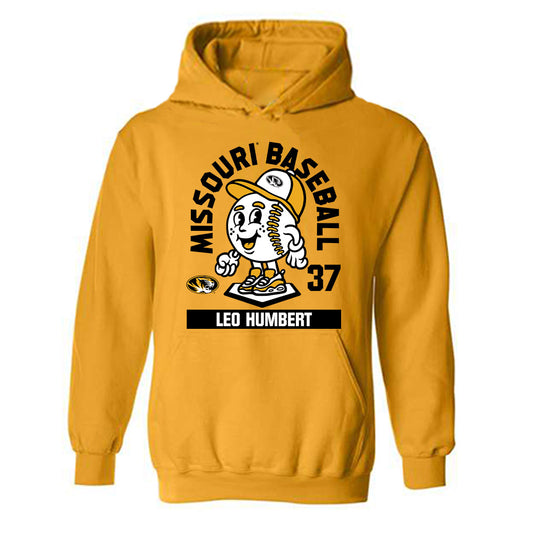 Missouri - NCAA Baseball : Leo Humbert - Fashion Shersey Hooded Sweatshirt-0