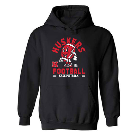 Nebraska - NCAA Football : Kade Pietrzak - Fashion Shersey Hooded Sweatshirt-0