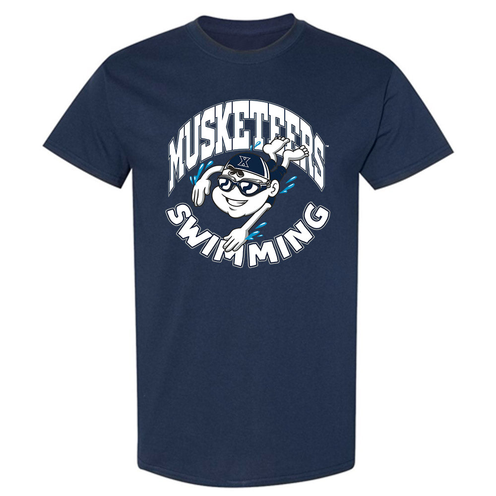 Xavier - NCAA Women's Swimming & Diving : Emma Tenhundfeld - T-Shirt-0