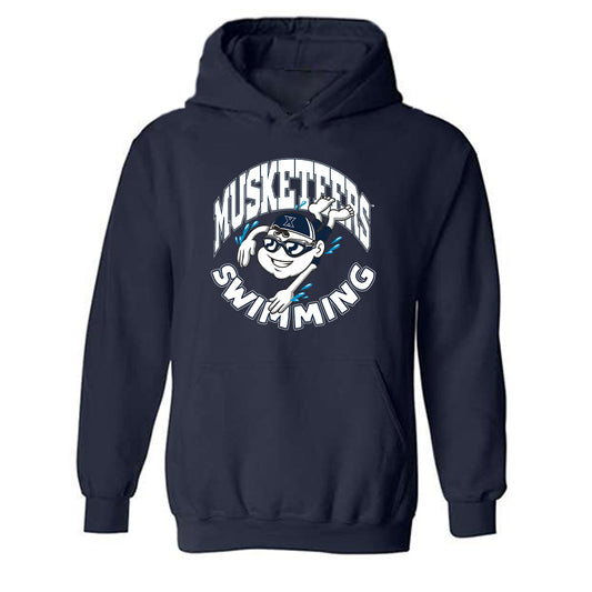 Xavier - NCAA Women's Swimming & Diving : Ella Maxfield - Hooded Sweatshirt-0