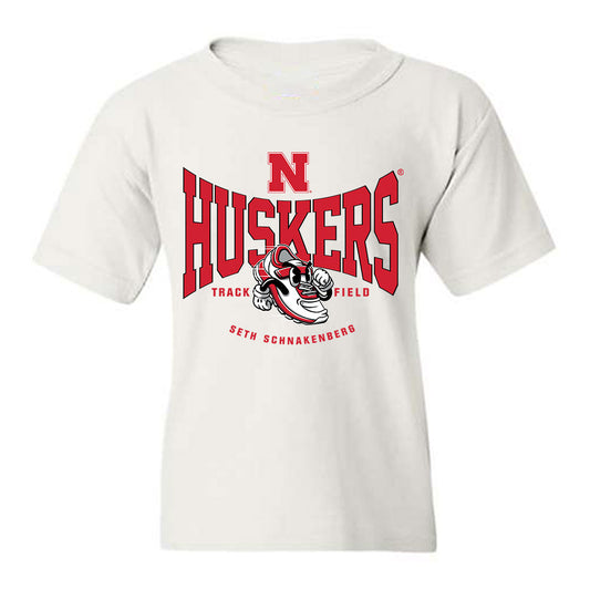 Nebraska - NCAA Men's Track & Field : Seth Schnakenberg - Fashion Shersey Youth T-Shirt-0