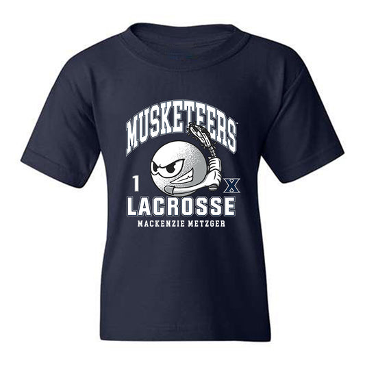 Xavier - NCAA Women's Lacrosse : Mackenzie Metzger - Youth T-Shirt-0