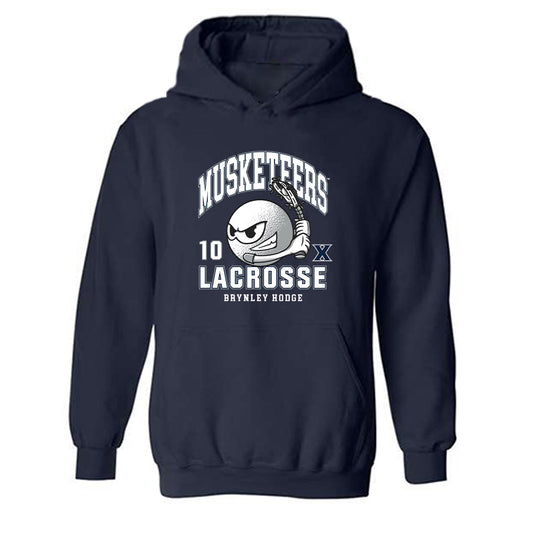 Xavier - NCAA Women's Lacrosse : Brynley Hodge - Hooded Sweatshirt-0