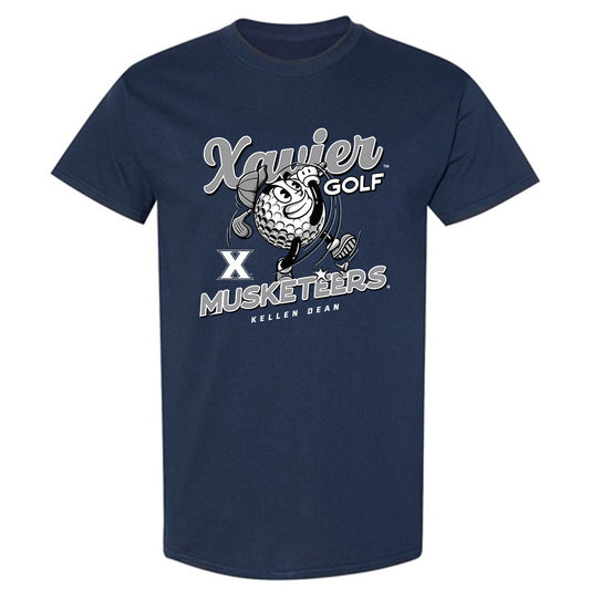 Xavier - NCAA Men's Golf : Kellen Dean - Fashion Shersey T-Shirt-0