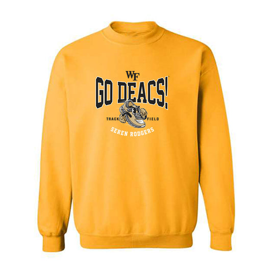 Wake Forest - NCAA Women's Track & Field : Seren Rodgers - Fashion Shersey Crewneck Sweatshirt-0